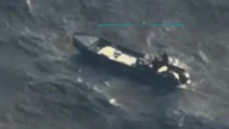 Tramp: Venesueladan yola çıxan daha bir narkotik yüklü qayığı vurduq