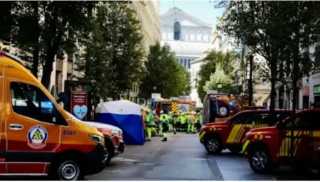 Madriddə bina çökdü: Yaralananlar var