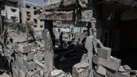 İsrailin Qəzzaya hücumları nəticəsində 45 nəfər həlak olub