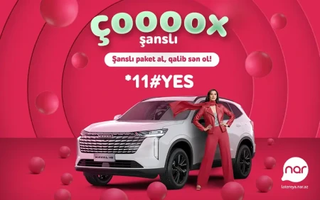 Cəmi 1 AZN-lə bu axşam “Nar”dan möhtəşəm avtomobilə sahib ol!