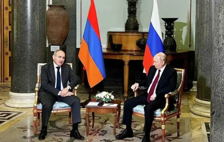 Paşinyan sülh prosesinə verdiyi dəstəyə görə Putinə təşəkkür etdi