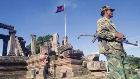 Kambocadan Taylanda səhvən atəş açılıb