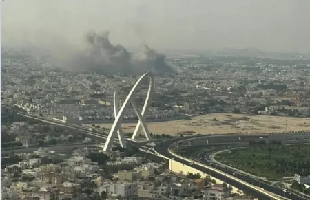 Dohada partlayışlar baş verib