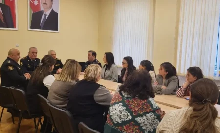 S.Bəhlulzadə adına XDTG-də təhlükəsizlik məsələləri mühafizə polisi ilə müzakirə edilib