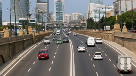 Bu yolda sürət həddi endirildi