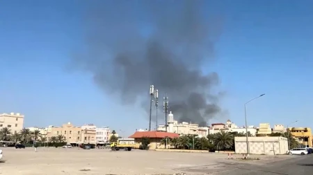 Küveyt ordusu: İran hava limanının binasını vurub