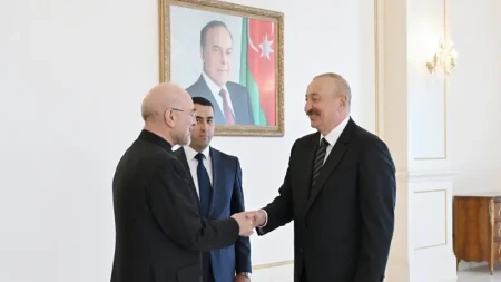 Prezident Məhəmməd Qalibafı qəbul etdi -