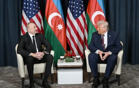 İlham Əliyev Donald Trampa təşəkkür etdi