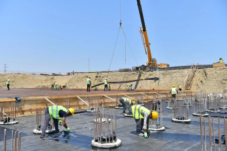 Lökbatan hövzəsi üzrə gətirici kanalizasiya kollektoru və tullantı sutəmizləyici qurğu tikilir -