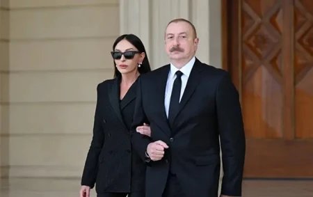 Prezidentlə xanımının şərəfinə dövlət ziyafəti verildi