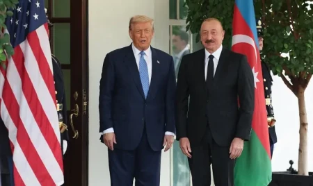 İlham Əliyev Donald Trampı təbrik etdi