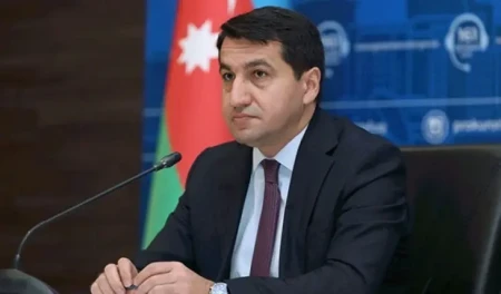 Hikmət Hacıyev Buxaradan paylaşım etdi