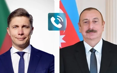 Litvanın Baş naziri İlham Əliyevə zəng etdi