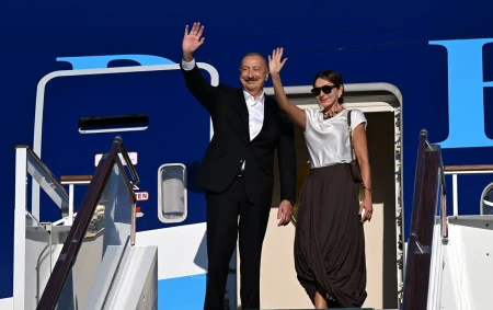 Prezidentin Özbəkistan səfəri başa çatdı -